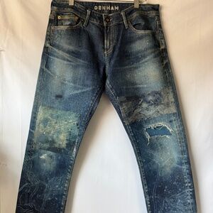 Denham hand finished jeans sample. Wow!